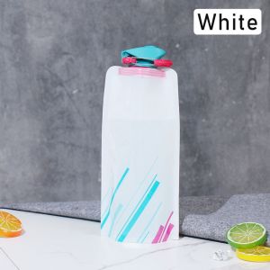 700Ml Botol Air Minum Lipat Portable Vapur Bpa Free Botol Air Olahraga Outdoor Lipat Botol Yoga Berkualitas Tinggi Kapasitas Besar
