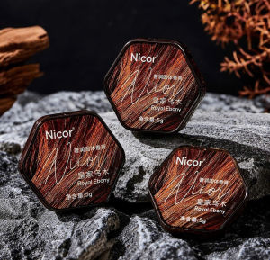 SÁP THƠM NICOR ROYAL EBONY COMBO 2 HŨ 5G – NƯỚC HOA SÁP HƯƠNG GỖ TRẦM ẤM TINH TẾ TẠO DẤU ẤN