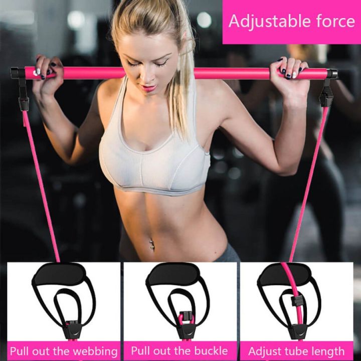 Tall Stick 8 in 1 / ITSTYLE Tali Stretching Yoga Pilates Bar Stick Resistance - YN-LSB001