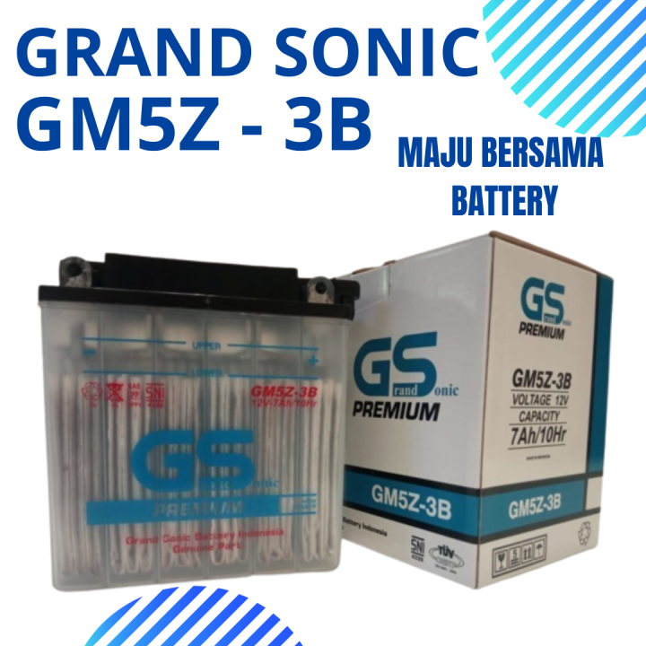 Aki Basah Motor Yamaha Vega R, Vega ZR GM5Z KIT GS Grand Sonic | Lazada