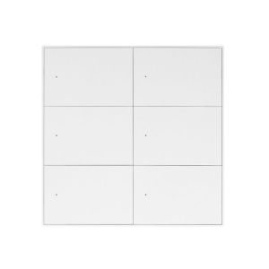 Zemismart Tuya Zigbee Push Wall Light Switch 6 Gang Neutral Zigbee Light Switch 16A 4x4inch Interruptor Switch Alexa Google Home AppHome APP control via ZMHK01/M1/M6 Matter Hub