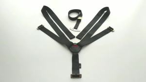 5 Points Harness For Baby Car Seat Baby Basket Carseat Belt Lock Latch Length Adjustable PAD Safety Belt Accessories