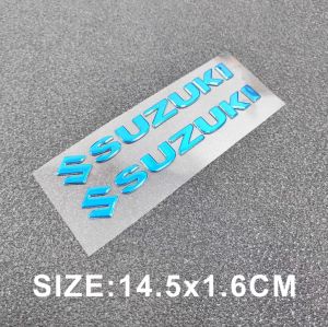 Suzuki Motorcycle 3D Epoxy jelly suzuki LOGO sticker Fuel Tank Logo Badge Applique Pair of Body Stickers