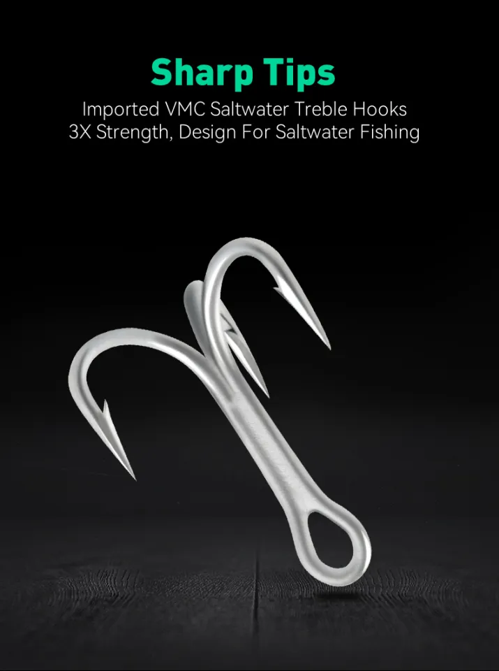 Kingdom Kingpro VIB Saltwater Wobbler Fishing Hook Tackle Fishing