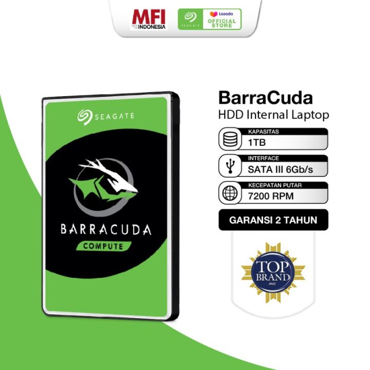 Seagate Laptop Barracuda 1TB HDD/ HD/ Hardisk/ Harddisk Internal Laptop