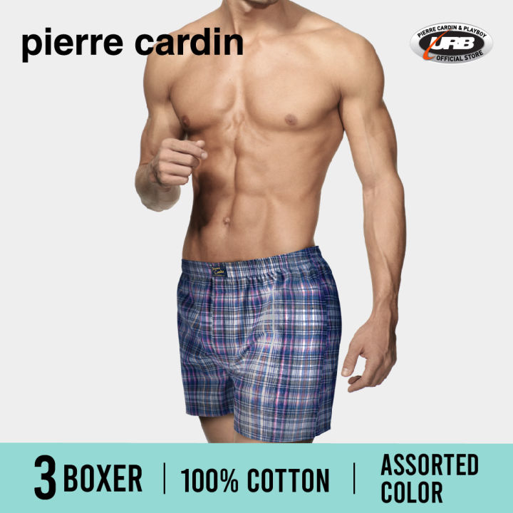 Pierre Cardin Herren Boxershorts 4er Pack - Retro Design Aus Baumwolle