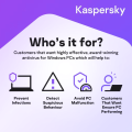 Kaspersky Plus 1 Device - 1 Year (License Key Only) NEW 2023. 