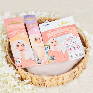 Nitto AyuMerra Hijab Adhesive Tape (2Packs)