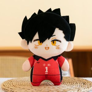 PMO Cartoon Haikyuu Plush Toy Soft Stuffed Haikyuu Plush Doll Cute Cute Gojo and Geto Pillow Dolls Friends Birthday Gifts
