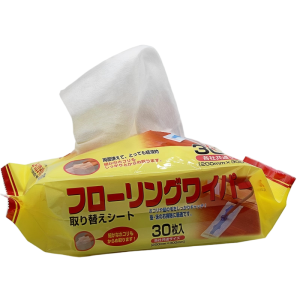 Foldable Electrostatic Dust Wipes Japanese Disposable Floor Cleaning Mop Wipes