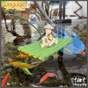 【Guoyuqiche】🔥🔥🔥 การตกแต่งตู้ปลาลอยน้ำการตกแต่งสวนขนาดเล็กการออกแบบแพลอยน้ำการตกแต่งภูมิทัศน์ตู้ปลาอุปกรณ์ตู้ปลา
