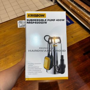 Krisbow Submersible Pump Pompa Air Automatic Switch 400 Watt