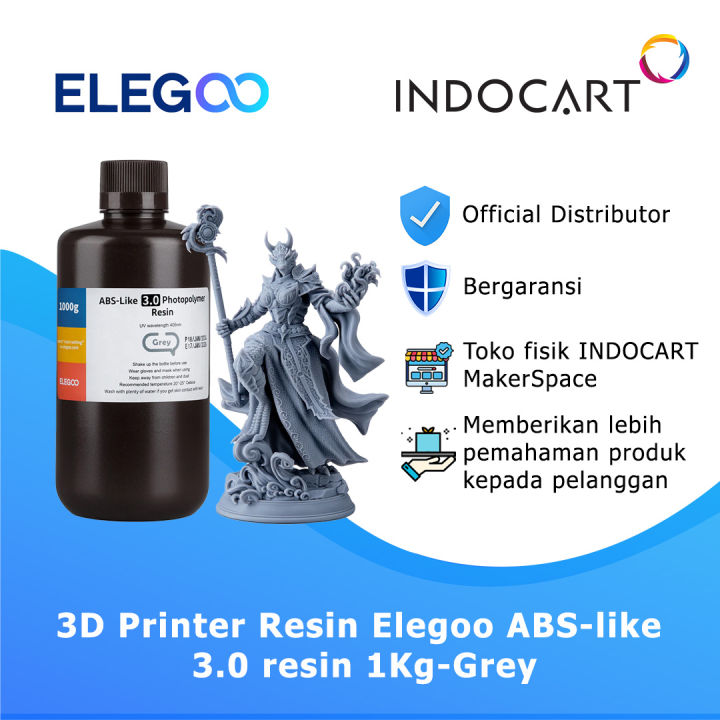 Picture of 3D Printer Resin Elegoo ABS Like 3.0 High Precision & Low Shrinkage ...