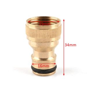 MAGIC 1/2 3/4 1 Inch Gardening Irrigation Brass Garden Faucet Water Joints Nozzle Adapter Hose Fitting Thread Quick Connector