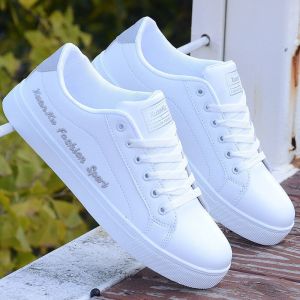 2024 Autumn Men Casual Shoes Mens Board Shoes Light Sports Shoes Men Tennis Sneaker Soft White Shoes Male Flat Shoes