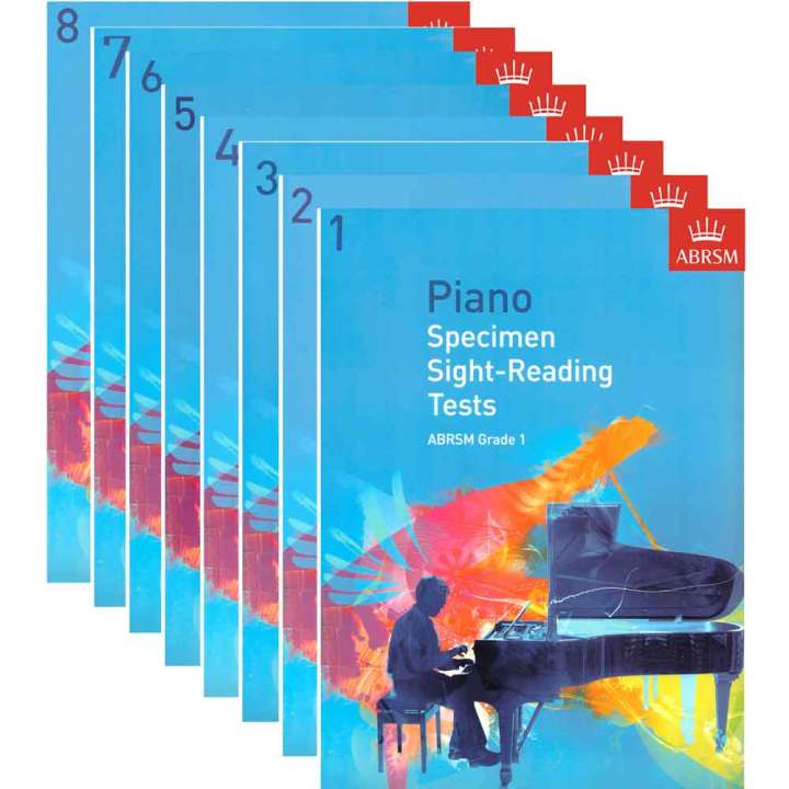 ABRSM Piano Specimen Sight Reading Tests Grade 1-8 | Lazada