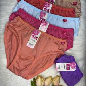 CD/Celana Dalam Wanita Lusinan Jumbo Bahan Katun lembut Warna Random