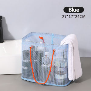【 In Stock 】Portable Waterproof Toiletry Bag Suitable for Shower Gel Shampoo and Other Products Storage Basket Beach Bags Beg Peralatan Mandi Mudah Alih洗漱包
