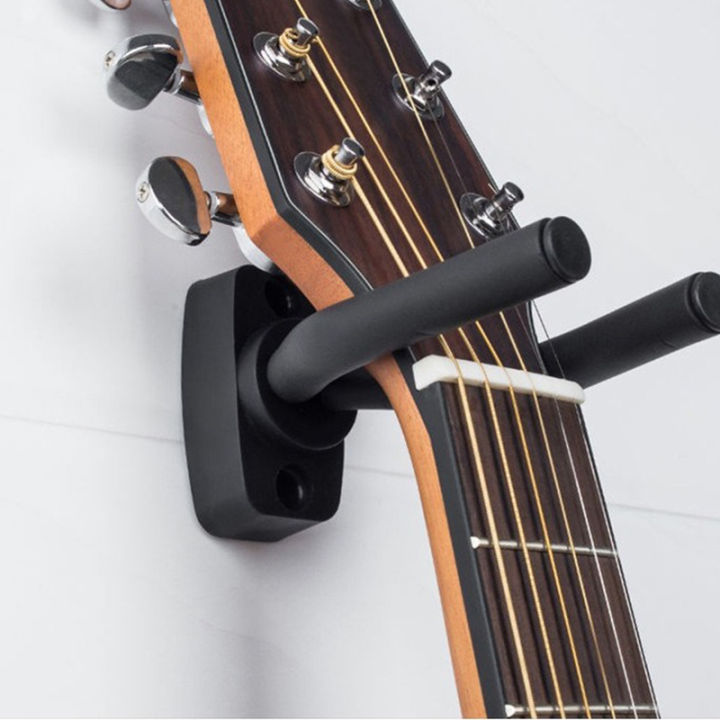 1 Pcs Guitar Hanger Hook Holder Wall Mount Stand Rack Bracket Display  Guitar Bass Screws Accessories