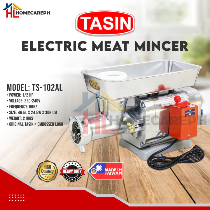 Tasin Electric Meat Mincer TS-102AL Lazada PH