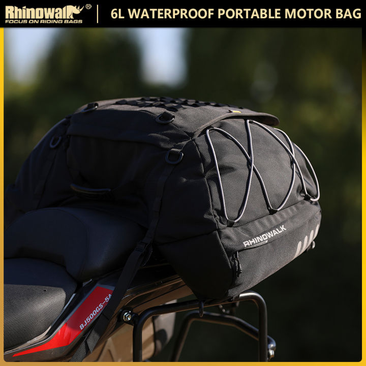 Rhinowalk Motorcycle Saddle Bag 35L-50L Large Capacity Waterproof ...