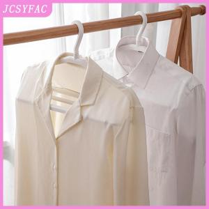 JCSYFAC Plastic Clothes Hanger With Clip Space Saving Scalable T-Shirt Dress Coat Towel Hanger Accessories For Home Closet Balcony