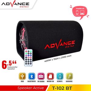 Advance T102BT Speaker Bluetooth Karaoke Wireless Subwoofer Multimedia Super Bass Aktif FREE ONGKIR
