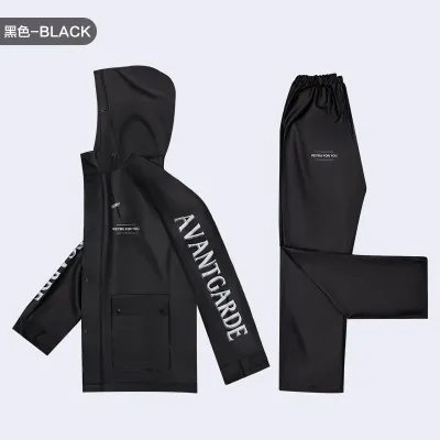 Áo mưa bộ Chống Mưa Toàn Thân Nam Nữ Áo Mưa Quần Mưa Phù Hợp Với Người Lớn Pin Mới Xe Cao Cấp Đơn Áo Mưa