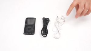 MP3 Player With 1.8 Inch LCD Screen HiFi Lossless Sound Slim Portable Digital Audio Player for Students Support Expandable Memory