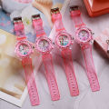 Cartoon Kids LED Light Watch Children's Colorful Watch Spiderman Iron Man Watch Elsa Frozen Watch. 