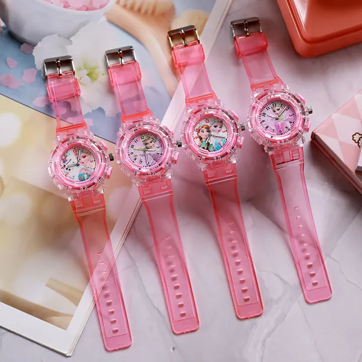 Cartoon%20Kids%20LED%20Light%20Watch%20Children's%20Colorful%20Watch%20Spiderman%20Iron%20Man%20Watch%20Elsa%20Frozen%20Watch%20-%20Image%203