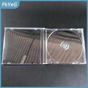 PkYeG Nhựa trong suốt duy nhất mảnh đĩa trường hợp CD trường hợp dày CD DVD hộp đĩa