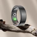 R02 Smart Ring Fitness Tracker Ring 5.0 Bluetooth-Compatible Sleep Monitor IP68 & 5ATM Waterproof Wearable for Android for IOS. 