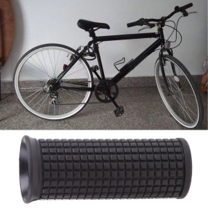 2pcs Grips Short Handle Rubber Non Slip Cycling Scooter MTB Bike Parts