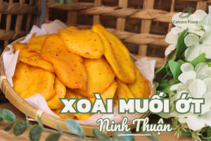 Xoài Sấy Dẻo Muối Ớt NINH THUẬN – Chua Cay Hài Hòa Càng Ăn Càng Ghiền [CAHORO FOOD]