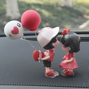 Miniatur Boneka Anak Laki-Laki / Perempuan Untuk Dekorasi Interior Mobil