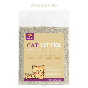 IMMCUTE 10 Packs Mixed SelectedPremium Tofu Cat Litter Pure Natural Healthy Plant Deodorant Food Grade Plant Tofu Residue Made Bentonite Pasir Kucing  豆腐猫砂