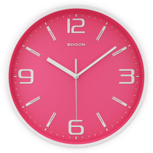 Jam Dinding Edison Sweep ES EQ 290 T28 Timbul Diameter 290mm 29cm