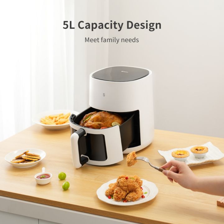 INSSA%20x%20Simplus%205L%20Air%20Fryer%20Viewable%20Window%20Touch%20Screen%20Multi-function%20Household%20Use%20Gen-S%20C1%20Pro%20..%20-%20Image%204