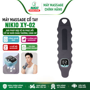 Máy massage kết hợp băng quấn cố định cổ tay Nikio XY-02 - Xung điện và nhiệt nóng