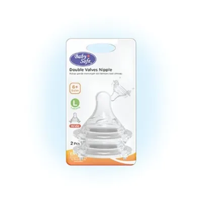 Baby Safe Botol Susu Bayi Wide Neck 250 ml Mirip Puting Ibu Botol Leher Lebar