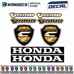 Honda Click 125i Decals – Fits V3/V4 | High-Quality Waterproof Vinyl Stickers