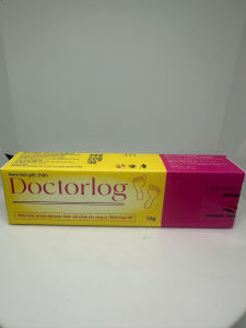 Kem Doctorlog Hỗ Trợ Giảm Nứt Nẻ Dưỡng Mềm Gót Chân & Bàn Tay – Tuýp 15g