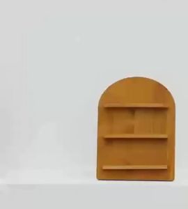 Nordic Wooden Cosmetic Storage Rack: A Stylish Solution for Your Sundries