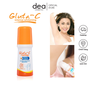 Lăn nách Gluta-C Khử Mùi Mờ thâm Dưỡng Trắng Da