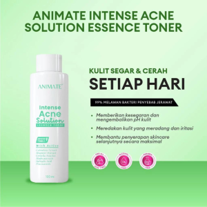 𝗝𝗨𝗡𝗞𝗜𝗘 𝗠𝗔𝗞𝗘𝗨𝗣 -Animate Intense Acne Solution Series 5in1 Eceran