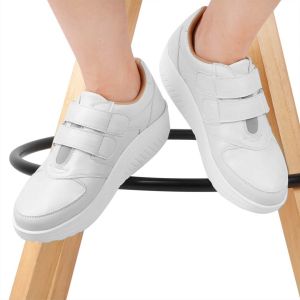 DENZEL DZ 041 Sepatu Wanita Sneakers Wanita Velcro cream premium White