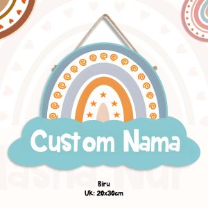 Hiasan Dinding Custom Nama Dekorasi Dinding Kamar Anak