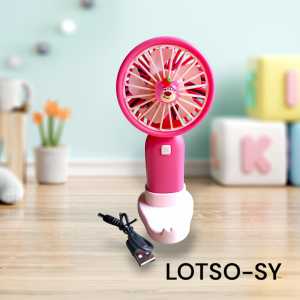 KIPAS ANGIN DUDUK LOTSO SY | MINI USB PORTABLE FAN | KIPAS USB LOTSO | KIPAS GENGGAM LOTSO | MSS
