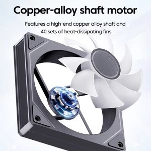 SWEET ELVES ARGB PC Case Fan 120mm PWM Computer Cooling Fan DIY Low Noise Computer Fan PC Case